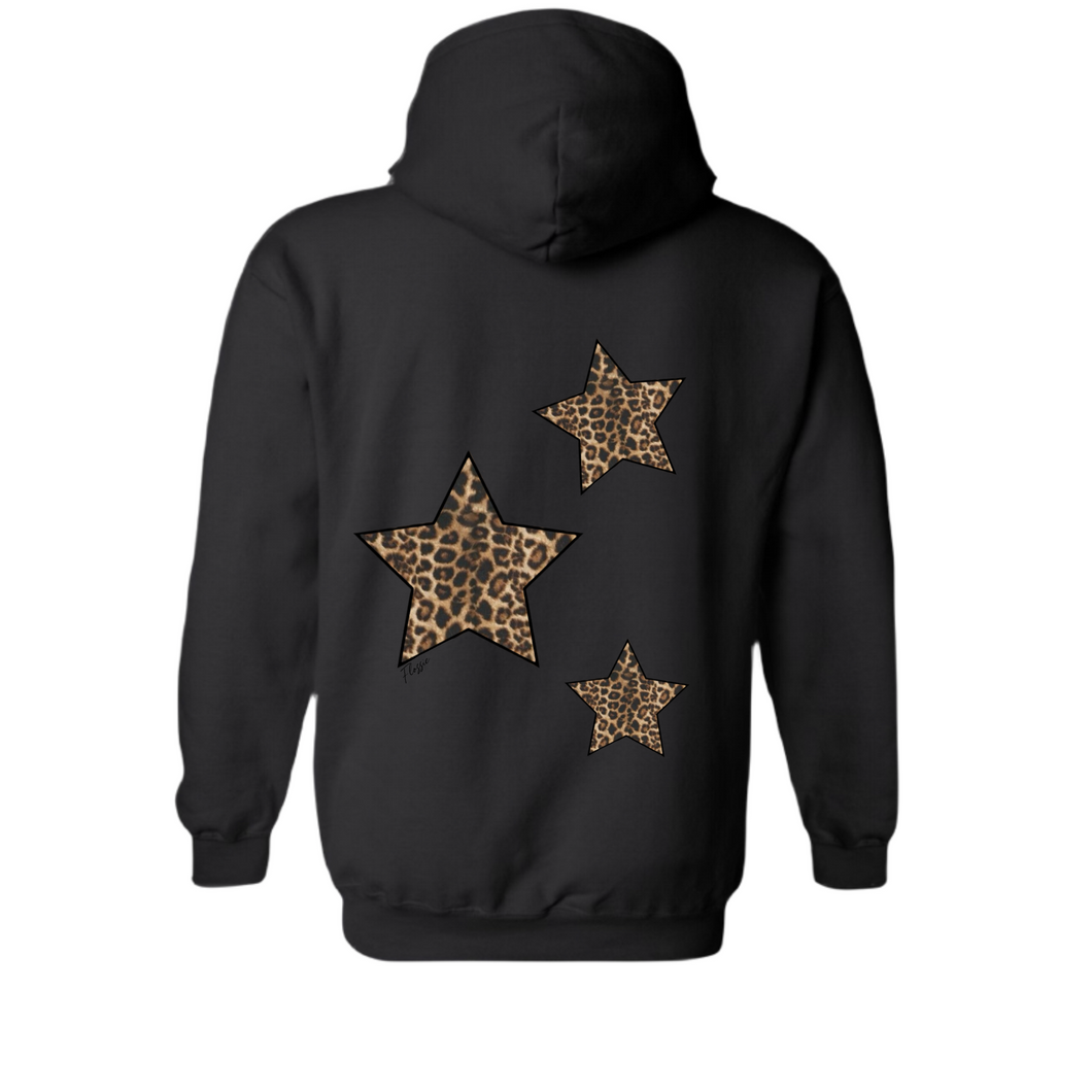 Cheetah 3 Star Hoodie